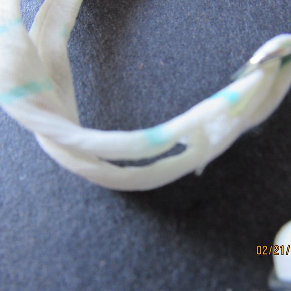 Aqua Camisole Style Cream with Sparkle - Picture 8 of 11